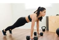 Dumbbell planks. (Image credits: Freepik)